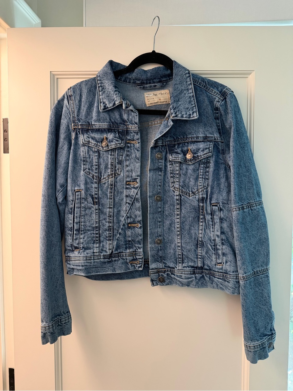 Free People Rumors Denim Jacket